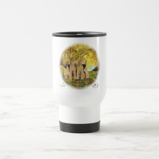 Goldene Wälder Reisebecher (Mittel)