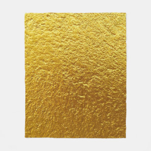Goldene Wandtexturdesignabstrakt, alt, antik Fleecedecke