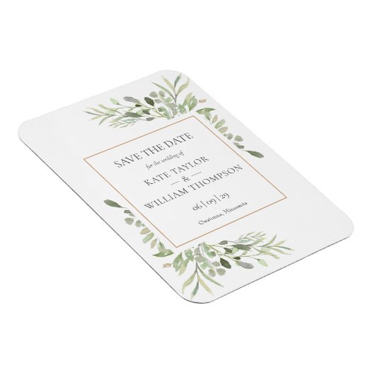 Goldene Wasserfarben Magnet (Rechte Seite)