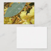 Goldene Wattkarte Mitteilungskarte (Vorne/Hinten)