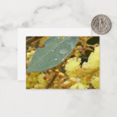 Goldene Wattkarte Mitteilungskarte (Vorderseite/Rückseite Beispiel)