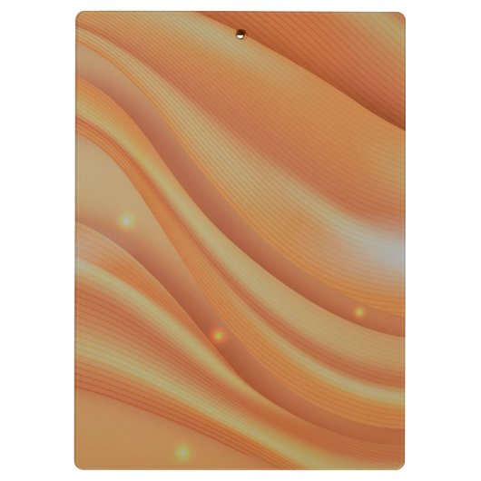 Goldene Wave Klemmbrett (Rückseite)