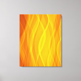 Goldene Webwellen abstrakte Triptychon-Leinwand Leinwanddruck