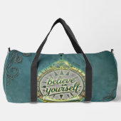 Goldene Wege glauben an sich selbst. Duffle Bag (Vorderseite)