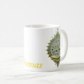 Goldene Wege glauben an sich selbst. Kaffeetasse (VorderseiteRechts)