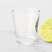 Goldene Wege glauben an sich selbst. Schnapsglas (Links)