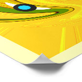 Goldene Wegerkunst Poster (Ecke)