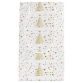 Goldene Weihnachten Kleine Geschenktüte (Vorderseite)