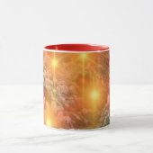 Goldene Weihnachten Tasse (Zentrum)