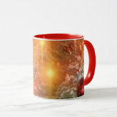 Goldene Weihnachten Tasse (VorderseiteRechts)