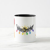 Goldene Weihnachten Tasse (Zentrum)