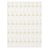 Goldene Weihnachten Tischdecke (Vorderseite)