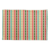 Goldene Weihnachtsbäume - Elegant und elegant Kissenbezug (Rückseite-Links)