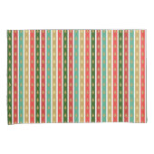 Goldene Weihnachtsbäume - Elegant und elegant Kissenbezug (Vorderseite-Rechts)