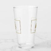 Goldene Weihnachtsbäume Glas (Rechts)