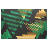 goldene Weihnachtsbäume Stoff (Fat Quarter (45,7 x 55,9 cm))