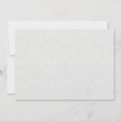 Goldene Weihnachtsbäume - Weihnachtsfeier - Party  Einladung (Rückseite)