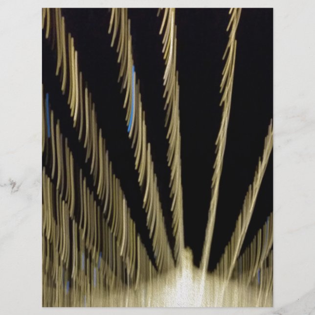 Goldene Weihnachtsbeleuchtung (Vorderseite)