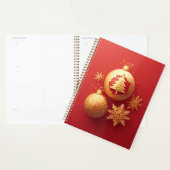 Goldene Weihnachtsdekorationen Planer (Anzeige)