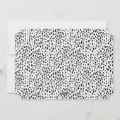 Goldene Weihnachtsfotokarte für Imitate Feiertagskarte (Rückseite)