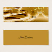 Goldene Weihnachtsgeschenke (Vorne & Hinten)