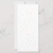 Goldene Weihnachtssaison - Flat Card (Rückseite)