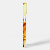 Goldene Weihnachtsschneeflocken Case-Mate iPhone Hülle (Rückseite / Rechts)