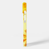 Goldene Weihnachtsschneeflocken Case-Mate iPhone Hülle (Rückseite / Links)