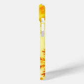 Goldene Weihnachtsschneeflocken Case-Mate iPhone Hülle (Rückseite / Links)