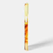 Goldene Weihnachtsschneeflocken Case-Mate iPhone Hülle (Rückseite / Rechts)