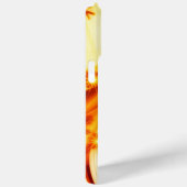 Goldene Weihnachtsschneeflocken Case-Mate iPhone Hülle (Rückseite / Rechts)