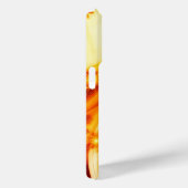 Goldene Weihnachtsschneeflocken Case-Mate iPhone Hülle (Rückseite / Rechts)