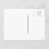 Goldene Weihnachtsstars auf Fohlenpapier Feiertagspostkarte (Rückseite)