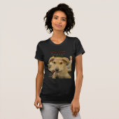 Goldene Weisheit: Ein Hund-Augen-Blick auf die Sch T-Shirt (Vorne ganz)