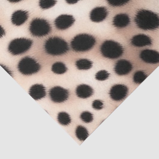 Goldene weiße Brennpunkte: Tierfutter Seidenpapier (Ausschnitt)