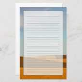 Goldene Weizen-Felder in Palouse Region Briefpapier (Vorne/Hinten)