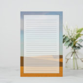 Goldene Weizen-Felder in Palouse Region Briefpapier (Stehend Vorderseite)