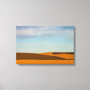Goldene Weizen-Felder in Palouse Region Leinwanddruck