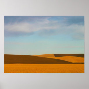 Goldene Weizen-Felder in Palouse Region Poster
