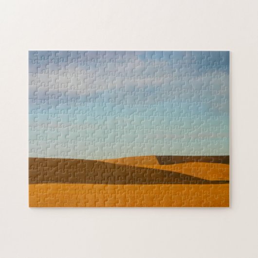 Goldene Weizen-Felder in Palouse Region Puzzle (Horizontal)