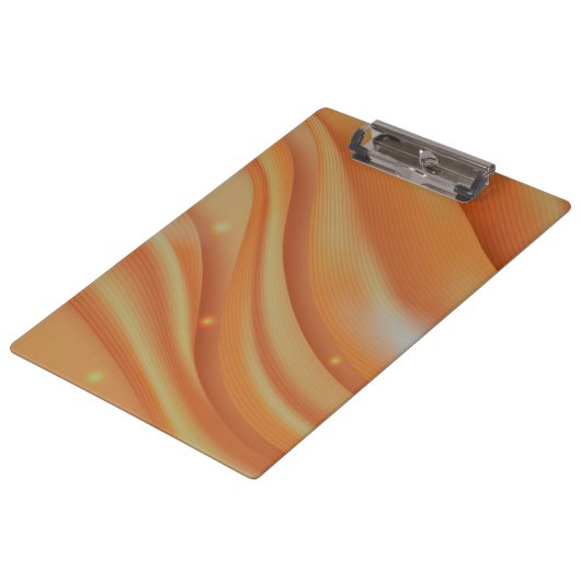 Goldene Welle Klemmbrett (Schrägansicht)