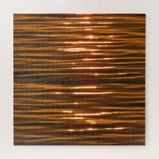 goldene Wellen Puzzle (Horizontal)