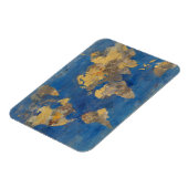 Goldene Welt Magnet (Linke Seite)