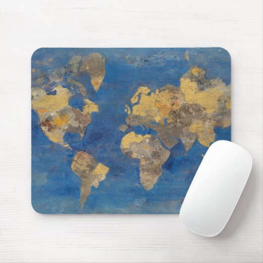 Goldene Welt Mousepad (Mit Mouse)