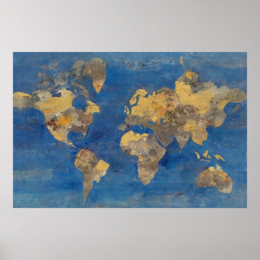 Goldene Welt Poster (Vorne)