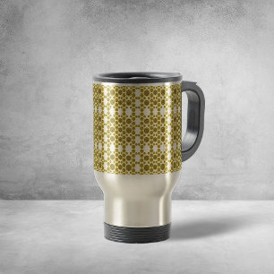 Goldene Weste Reisebecher