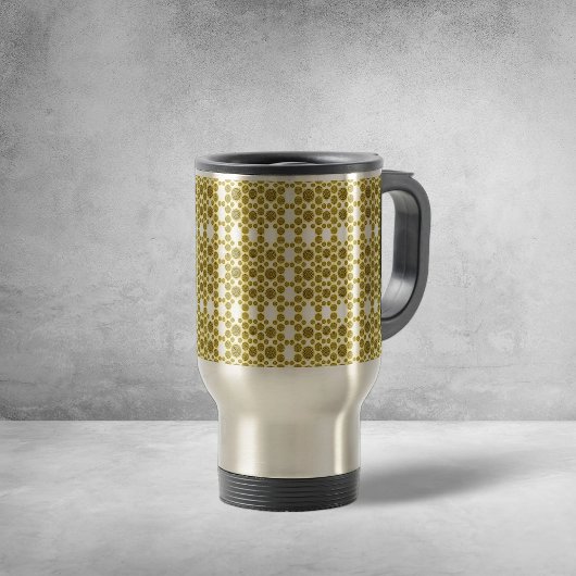 Goldene Weste Reisebecher