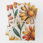 Goldene Wiese Geschenkpapier Set (Beispiel)