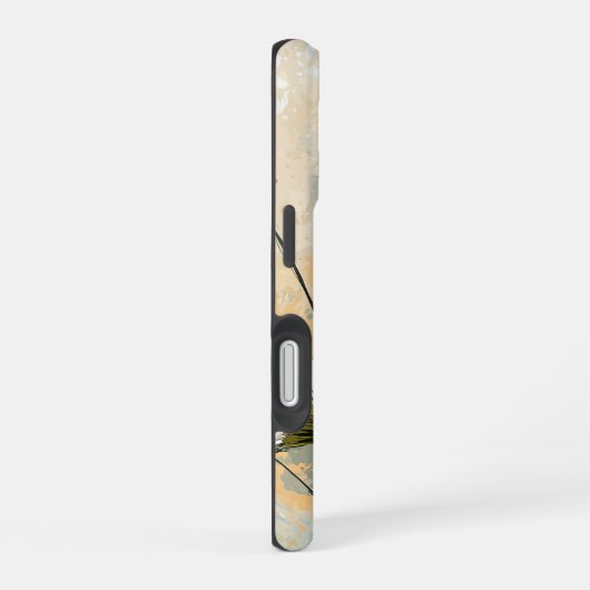 Goldene Wiese - Kerngehäuse iPhone 16 Hülle (Rechte Seite)