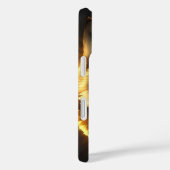 Goldene Wolf-Illustration im strahlenden Licht Case-Mate iPhone Hülle (Rückseite / Rechts)